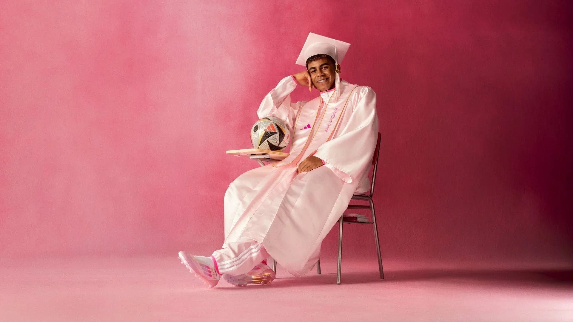 Step into the future of speed and precision with the Adidas F50 Elite Laceless FG 'Lamine Yamal'