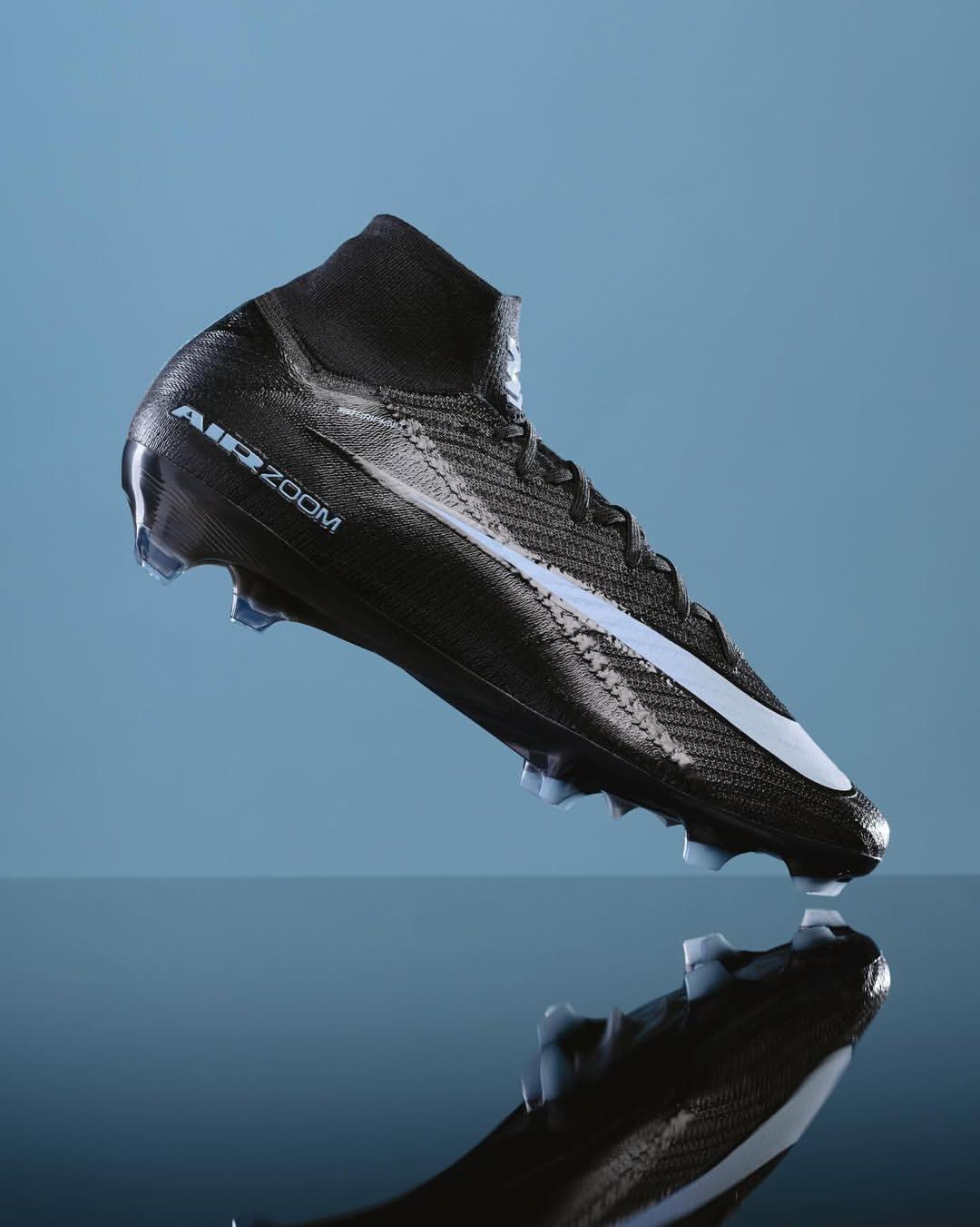 Two Icons of Speed: Nike Mercurial Superfly 10 Elite & Vapor 16 Elite FG – Black/Ice Blue