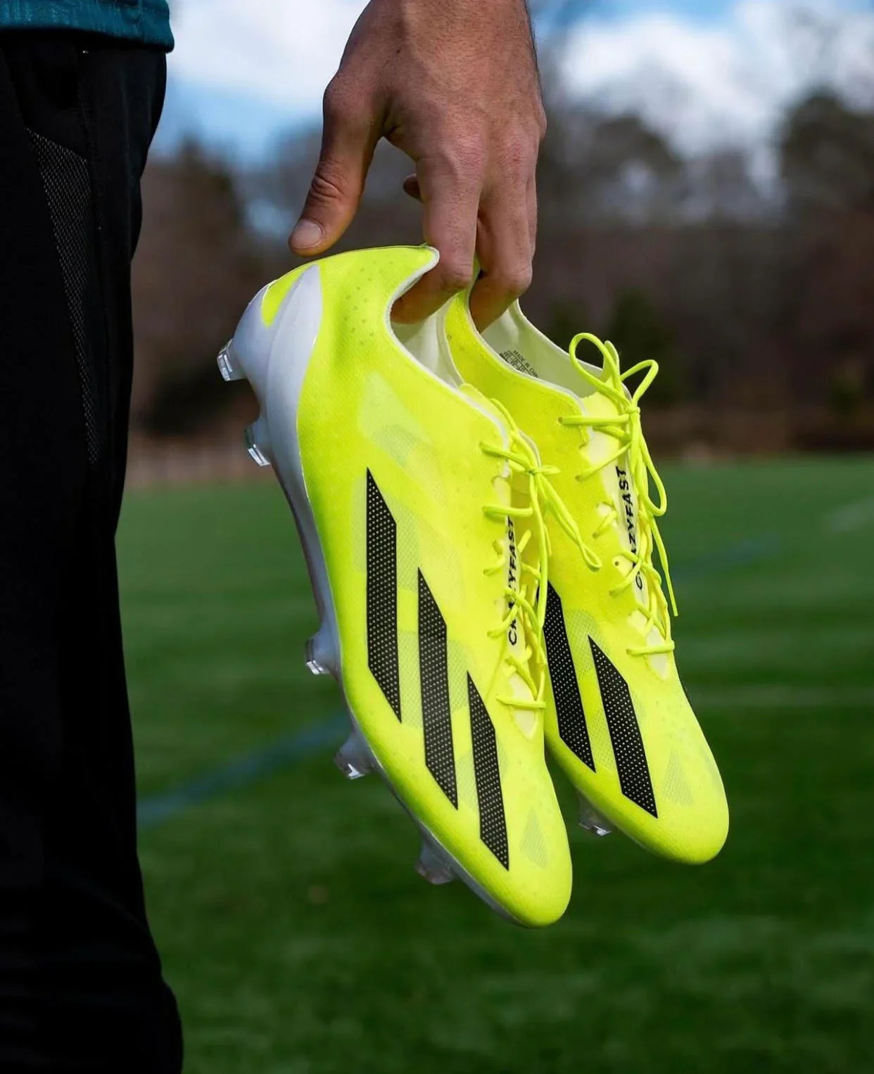 The Adidas X Crazyfast+ Soccer Cleats