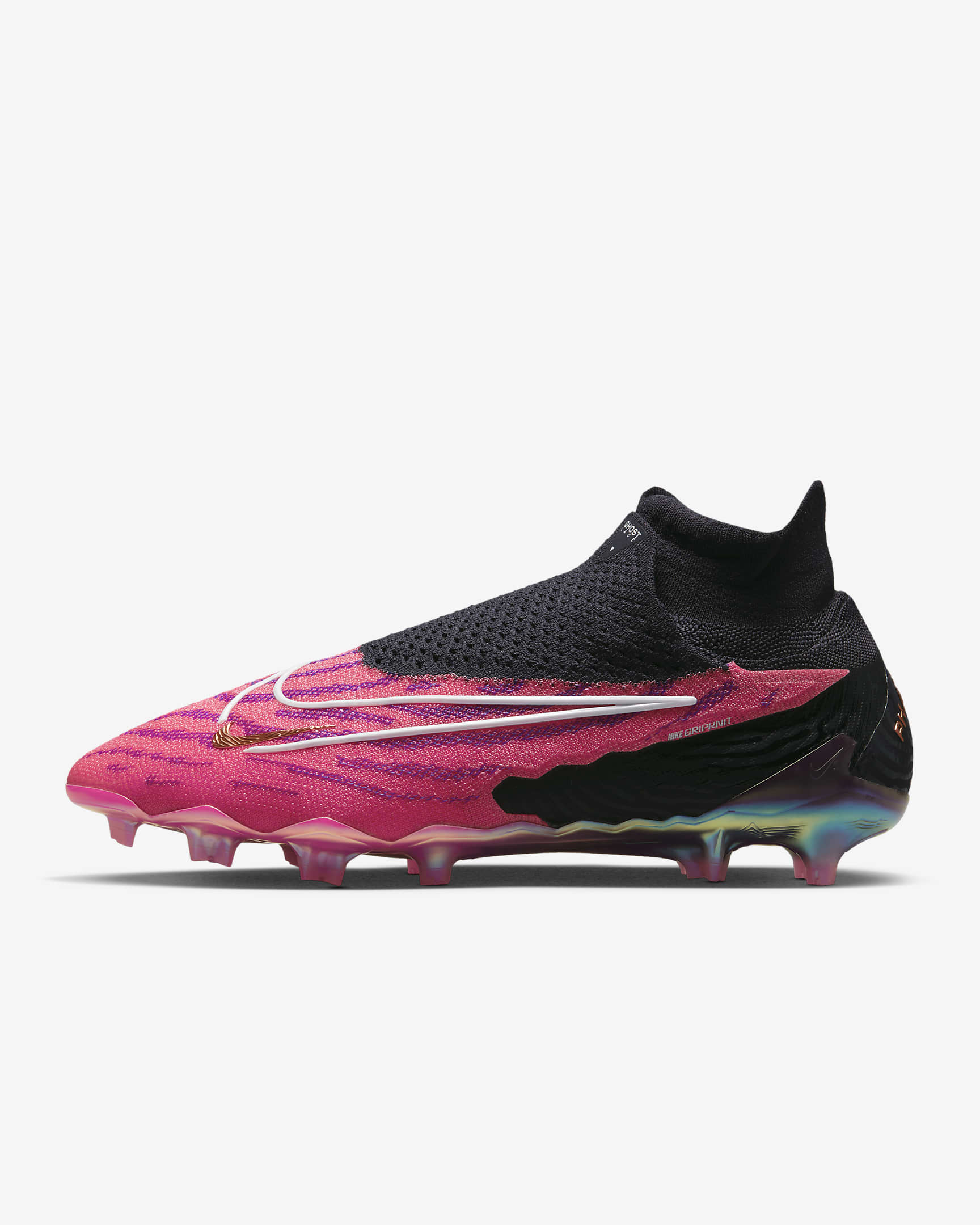 Nike Gripknit Phantom GX Elite Dynamic Fit FG Soccer Cleats - rirexpress.com