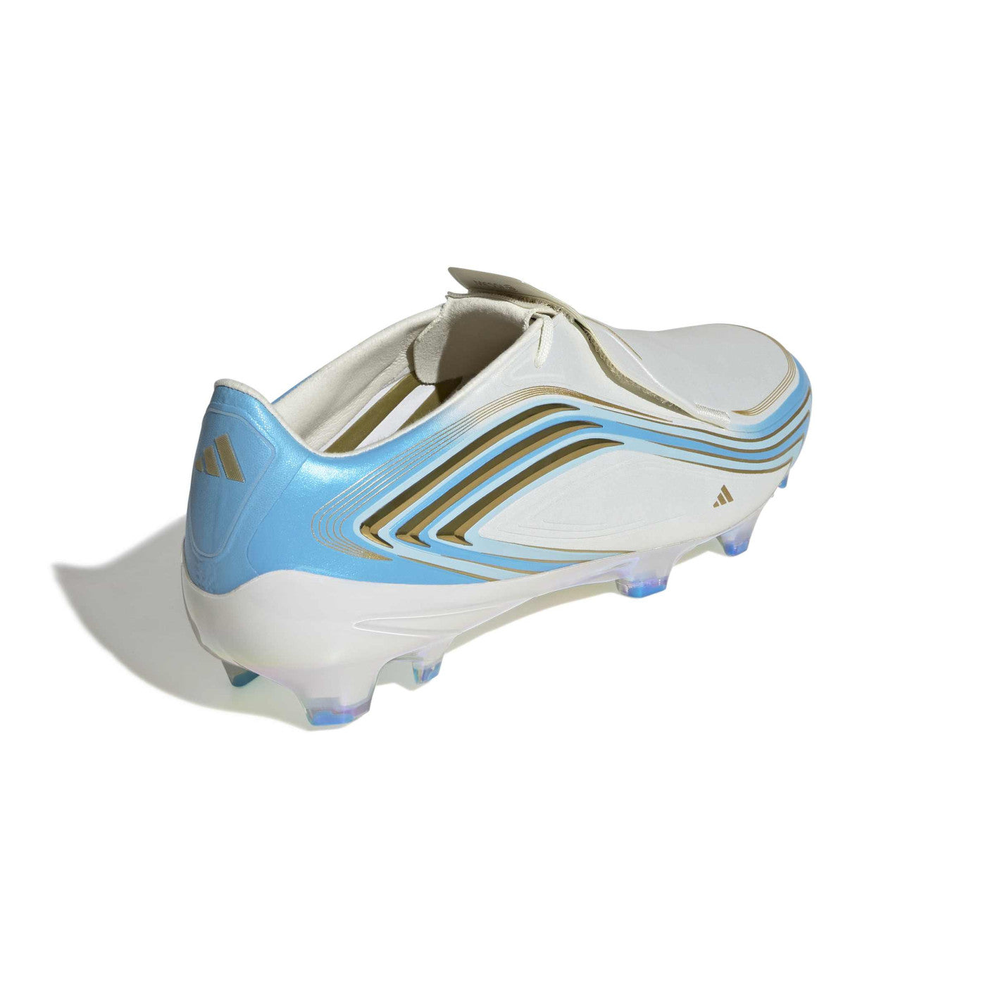 Adidas F50 Messi Elite x FG White Light Blue Soccer Cleats