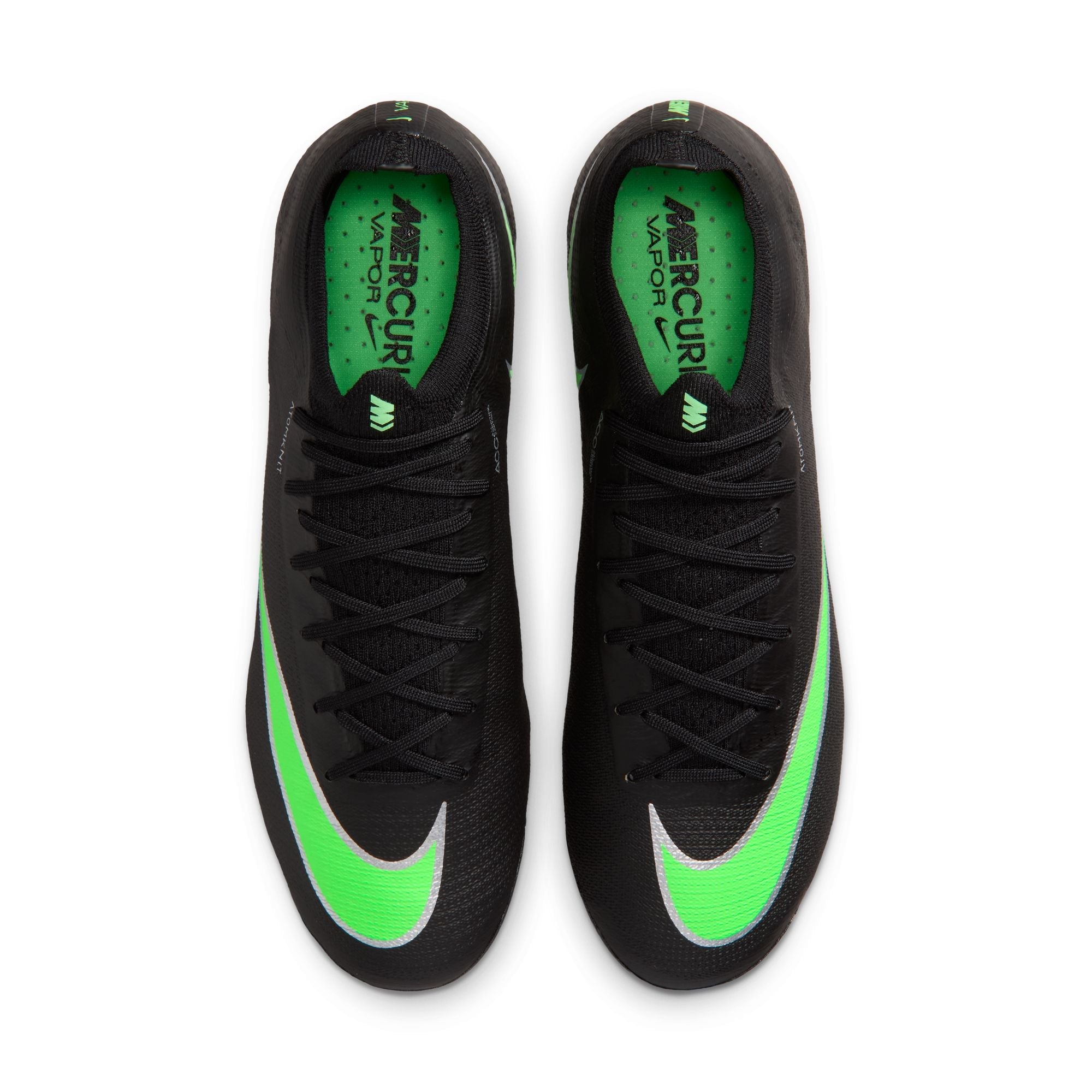 Nike Mercurial Vapor 17 Elite FG Black/Illusion Green Soccer Cleats
